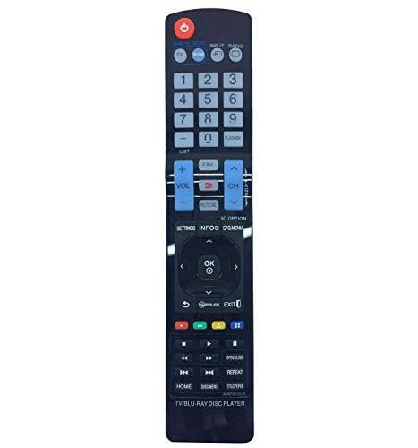 GOLDENRIVER E0-Class Material AKB73615379 Replacement Remote Control Compatible with LG TV AKB72915206 AKB72915238