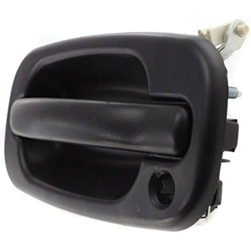 Diften 120-A3527-X01 - New Door Handle Driver Left Side Front Outer Exterior Outside Black Chevy Yukon