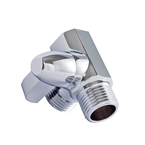 REEGE Solid Brass Shower Arm Diverter Valve, Polished Chrome