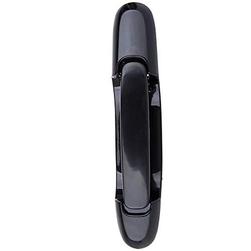 OCPTY Door Handle Exterior Rear Driver Passenger Side Replacement fit 1998-2003 Toyota Sienna Outside Door Handle Black