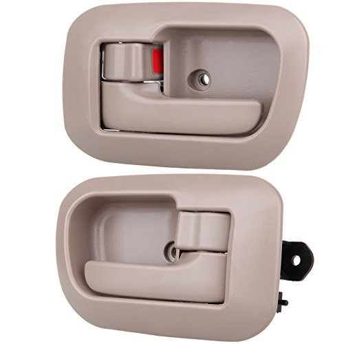 SCITOO Door Handles Interior Front Right Left Side fit 1998-2003 Toyota Sienna Brown(2pcs)