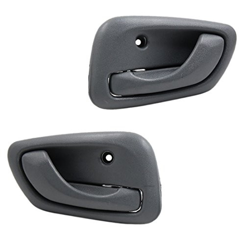 uxcell Pair Driver Passenger Side Interior Door Handle for 99-04 Chevy Tracker