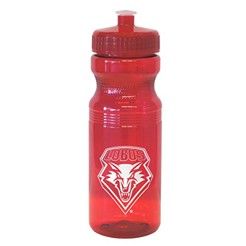 NCAA New Mexico Lobos Squeeze Water Bottle, 24-Ounce