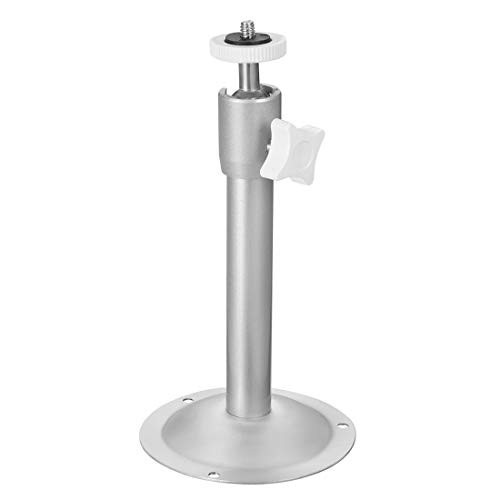 uxcell CCTV Camera Mount - Adjustable Indoor/Outdoor Camera Mounting Brackets 180mm Height Aluminum Silver Tone