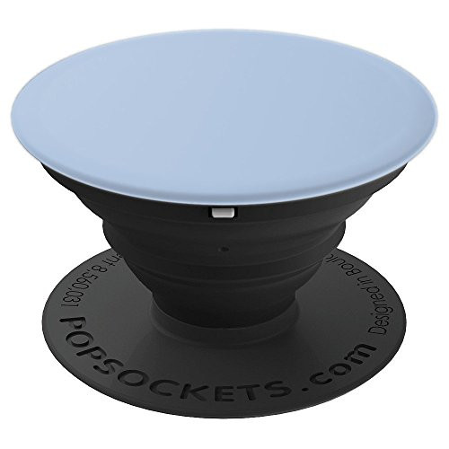 Solide pure plain light steel blue Pop Socket for women girl - PopSockets Grip and Stand for Phones and Tablets