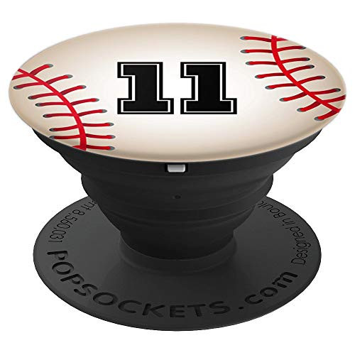 Baseball Player #12 Back No 12 Baseball Vintage - PopSockets Grip and Stand for Phones and Tablets
