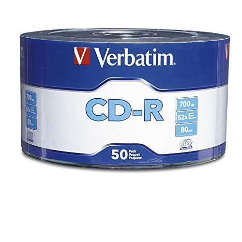 Verbatim CD-R 50PK Blank Media