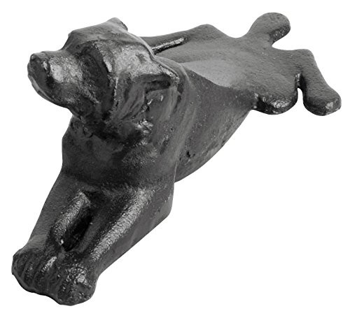Esschert Design Door Wedge Dog, Black