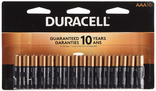 Duracell Coppertop AAA Alkaline Batteries, 16 Count