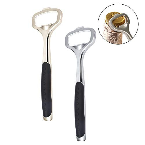 Amariver Beer Bottle Opener, Durable Bartender Bottle Opener, Easy to Hold Opener for Glass Bottle, Stainless Steel (2pcs) Amariver Beer Bottle Opener, Durable Bartender Bottle Opener, Easy to Hold Opener for Glass Bottle, Stainless Steel (2pcs)