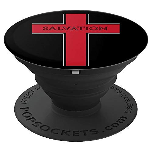 Christian Cross Salvations - PopSockets Grip and Stand for Phones and Tablets
