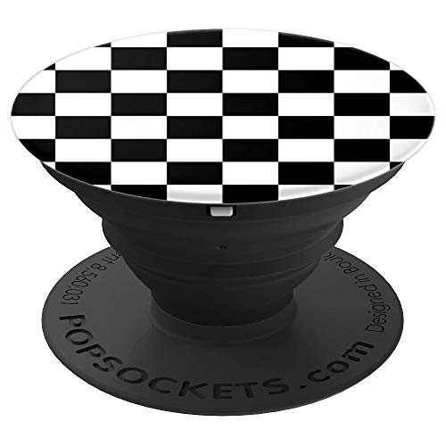 Chess Board Checkered - PopSockets Grip and Stand for Phones and Tablets