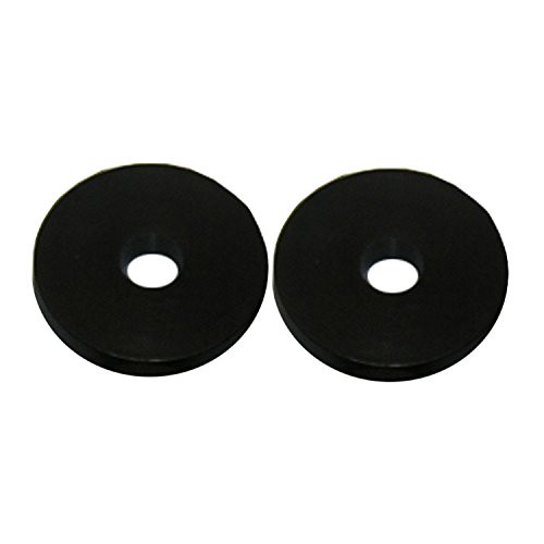 LASCO 02-1112D 3/8-Inch Flat Faucet Bibb Washer, Black Neoprene, Large, 100-Pack