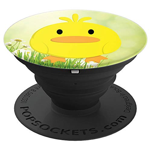 Cute Baby Chick On Spring Background - PopSockets Grip and Stand for Phones and Tablets
