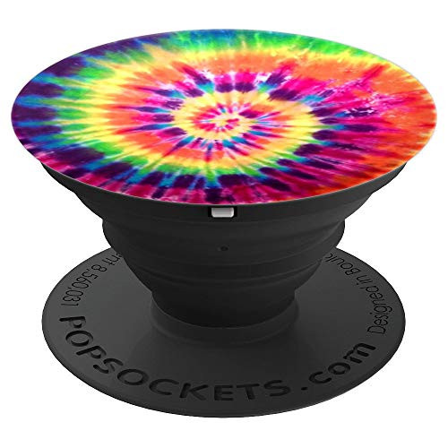 Rainbow Tie Dye Color - PopSockets Grip and Stand for Phones and Tablets