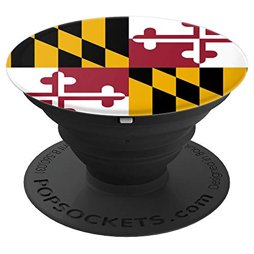 Maryland State Flag - PopSockets Grip and Stand for Phones and Tablets