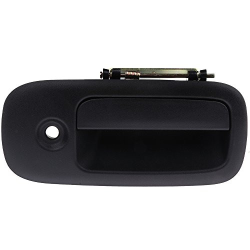ECCPP Door Handle Exterior Outside Outer Front Passenger Side for 1996-2002 Chevrolet Express GMC Savana Black