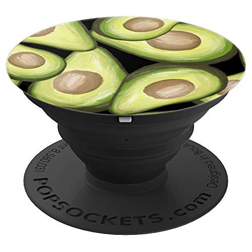 Avocado Paint Print Cute Summer Phone Popper - PopSockets Grip and Stand for Phones and Tablets