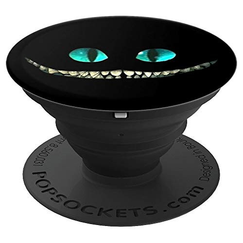 PopSockets: Cheshire Cat We're All Mad Here in Wonderland - PopSockets Grip and Stand for Phones and Tablets