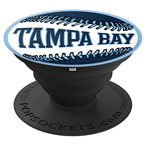 PopSockets: Tampa Bay Baseball - PopSockets Grip and Stand for Phones and Tablets