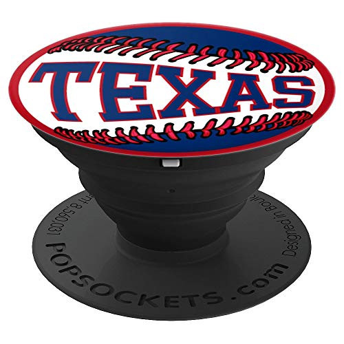 PopSockets: Texas Baseball - PopSockets Grip and Stand for Phones and Tablets