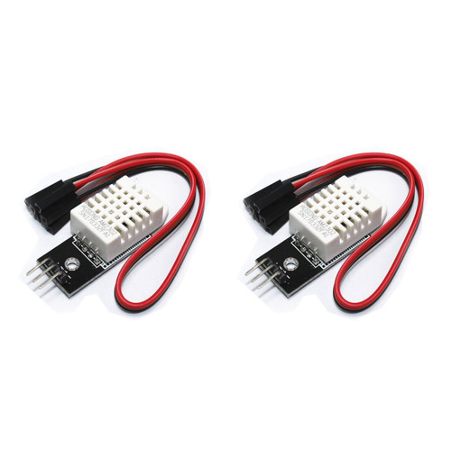 Gowoops 2 PCS DHT22 Temperature Humidity Sensor Module Digital Measurement for Arduino Raspberry Pi 2 3