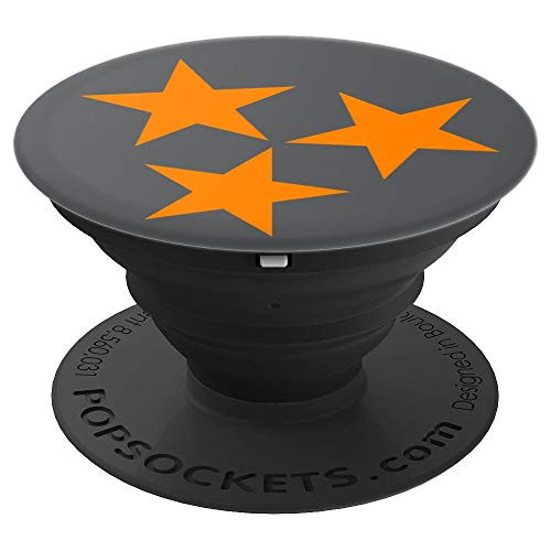 PopSockets: Tennessee State Flag Tristar TN Pride Orange - PopSockets Grip and Stand for Phones and Tablets PopSockets: Tennessee State Flag Tristar TN Pride Orange - PopSockets Grip and Stand for Phones and Tablets