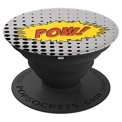 Comic Book Pow! Nerdy Phone Accessories - PopSockets Grip and Stand for Phones and Tablets