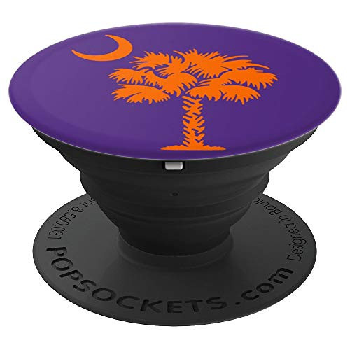 Clemson Pride South Carolina State Fan Gift - PopSockets Grip and Stand for Phones and Tablets