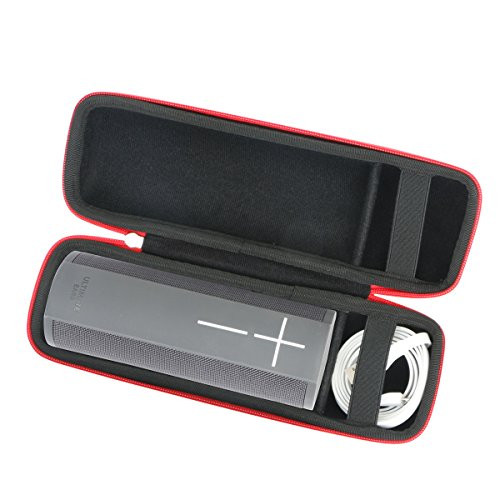 Khanka Hard Case for Ultimate Ears UE?BLAST Portable Wi-Fi / Bluetooth Speaker -Red