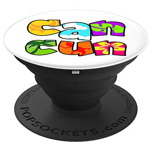 Cancun Mexico Souvenir Gift Spring Break Summer Vacation PopSockets Grip and Stand for Phones and Tablets Cancun Mexico Souvenir Gift Spring Break Summer Vacation PopSockets Grip and Stand for Phones and Tablets