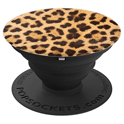 Leopard Animal Print - Pattern Series - PopSockets Grip and Stand for Phones and Tablets