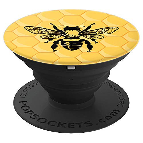 Bee - Honey Bee - Save the Bees Series - PopSockets Grip and Stand for Phones and Tablets