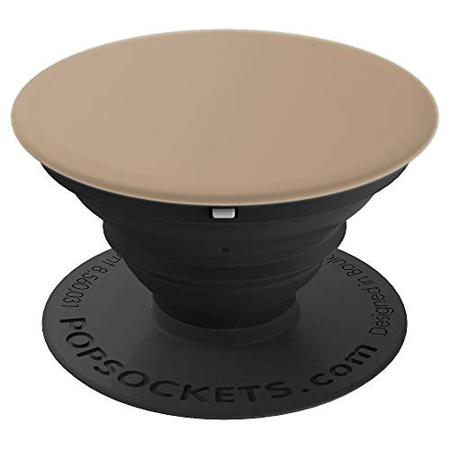 Champagne Tan - Neutral - Solid Color Series - PopSockets Grip and Stand for Phones and Tablets