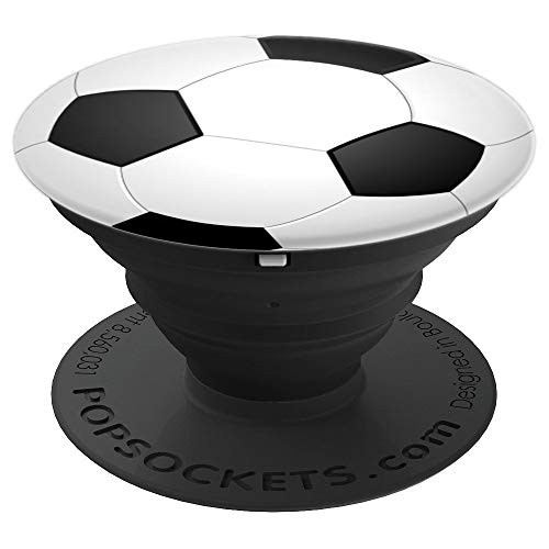 Soccer Ball Pop Socket Pattern Boys Girls - PopSockets Grip and Stand for Phones and Tablets