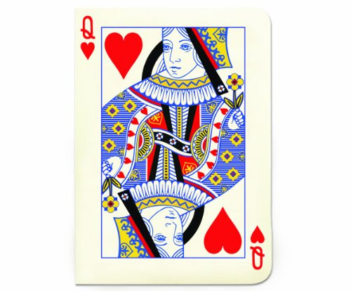 Gift Republic Playing Cards Queen A6 Notebook