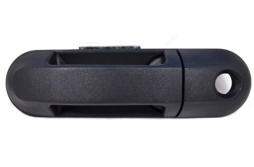 PT Auto Warehouse FO-3745A-FL - Outside Exterior Outer Door Handle, Textured Black - Driver Side Front