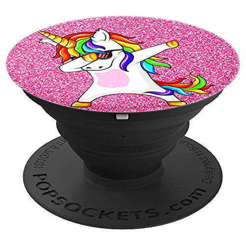 Pink Background Pop-Socket With Funny Dabbing Unicorn - PopSockets Grip and Stand for Phones and Tablets Pink Background Pop-Socket With Funny Dabbing Unicorn - PopSockets Grip and Stand for Phones and Tablets