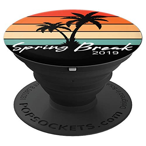 Spring Break 2019 Pop Socket Perfect Beach Party Grip Gift - PopSockets Grip and Stand for Phones and Tablets
