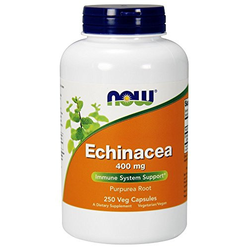 NOW Echinacea Root 400mg, 250 Veg Capsules NOW Echinacea Root 400mg, 250 Veg Capsules