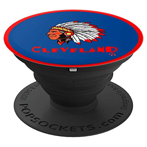 Cleveland Hometown Indian Tribe vintage Baseball Fans - PopSockets Grip and Stand for Phones and Tablets Cleveland Hometown Indian Tribe vintage Baseball Fans - PopSockets Grip and Stand for Phones and Tablets