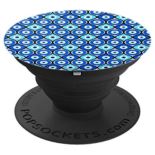 Evil Eye Design - Evil Rye Charm For Protection Theme - PopSockets Grip and Stand for Phones and Tablets