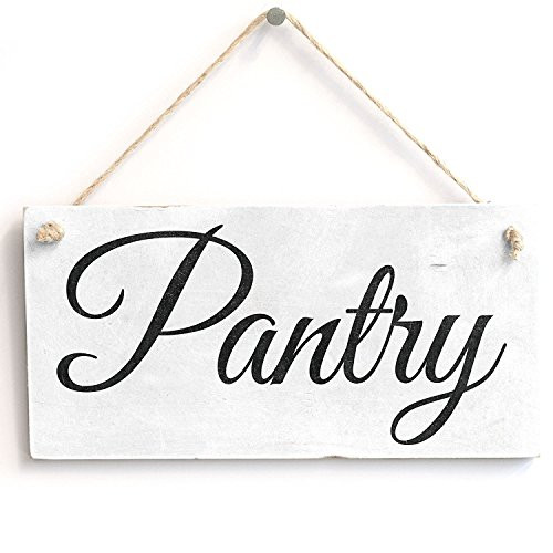 Meijiafei Pantry - Vintage PVC Sign/Plaque 10"x5"