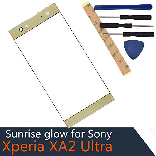 H3213 Front Panel Compatible with Sony Xperia XA2 Ultra H3223 H4213 H4233 Gold