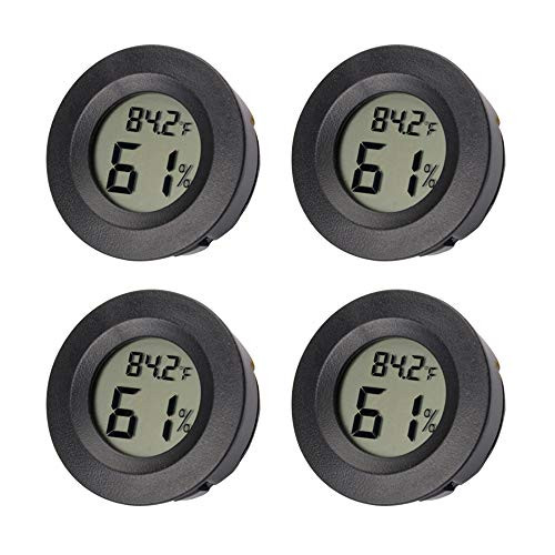 AUTIDEFY Mini Digital Electronic Temperature Humidity Meters Gauge Indoor Thermometer Hygrometer LCD Display Centigrade Convertible Fahrenheit