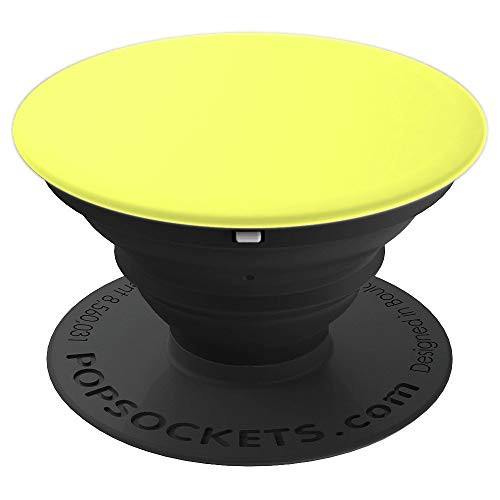 Light Pastel Plain Yellow Solid Color - PopSockets Grip and Stand for Phones and Tablets Light Pastel Plain Yellow Solid Color - PopSockets Grip and Stand for Phones and Tablets