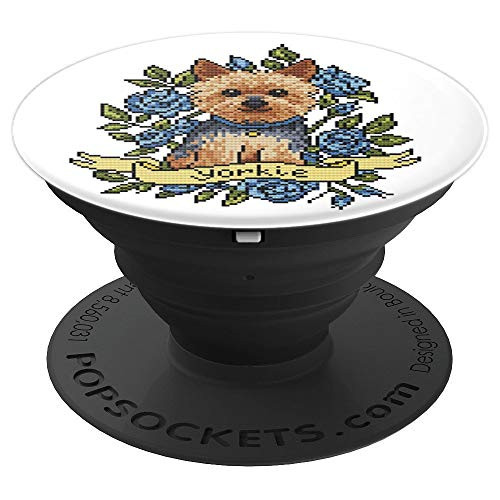 Yorkshire Terrier Dog Funny Yorkie Mom Dad Gifts Cute - PopSockets Grip and Stand for Phones and Tablets