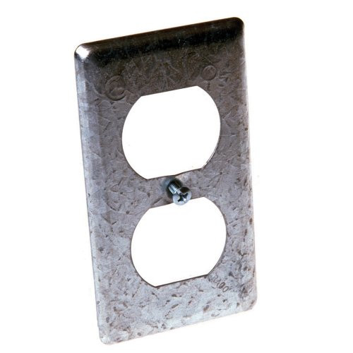 Hubbell-Raco 864 Duplex Receptacle Handy Box Cover
