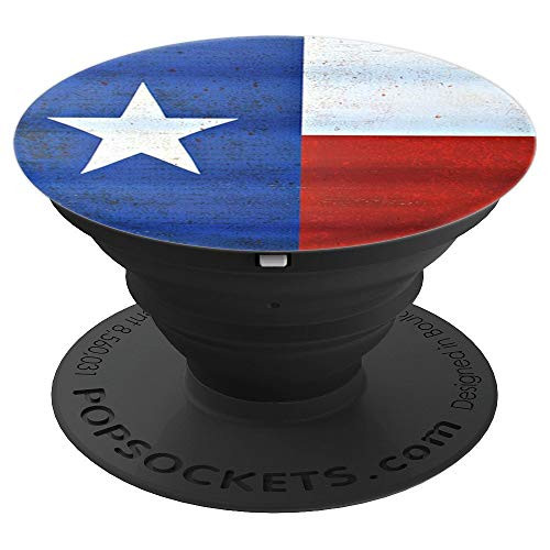Texas flag, Texas State flags with vintage colors - PopSockets Grip and Stand for Phones and Tablets