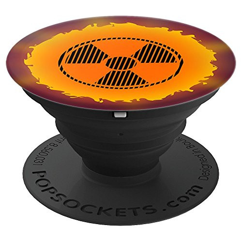 Nuclear Radioactive graphic - PopSockets Grip and Stand for Phones and Tablets